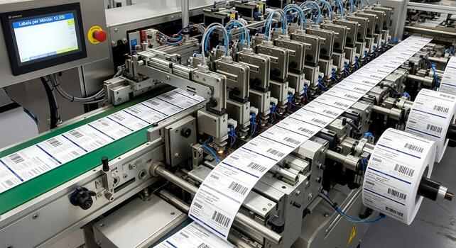 Label Technik production